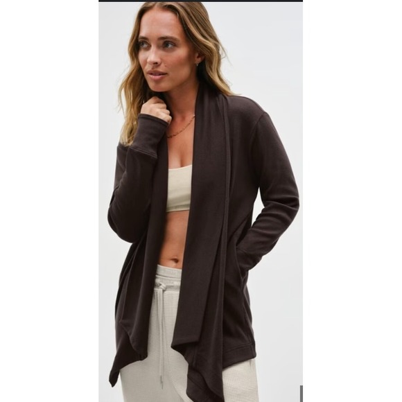 Athleta Sweaters - $90 Athleta Pranayama Restore Cardigan Sweater Lightweight Knit Women's Size S